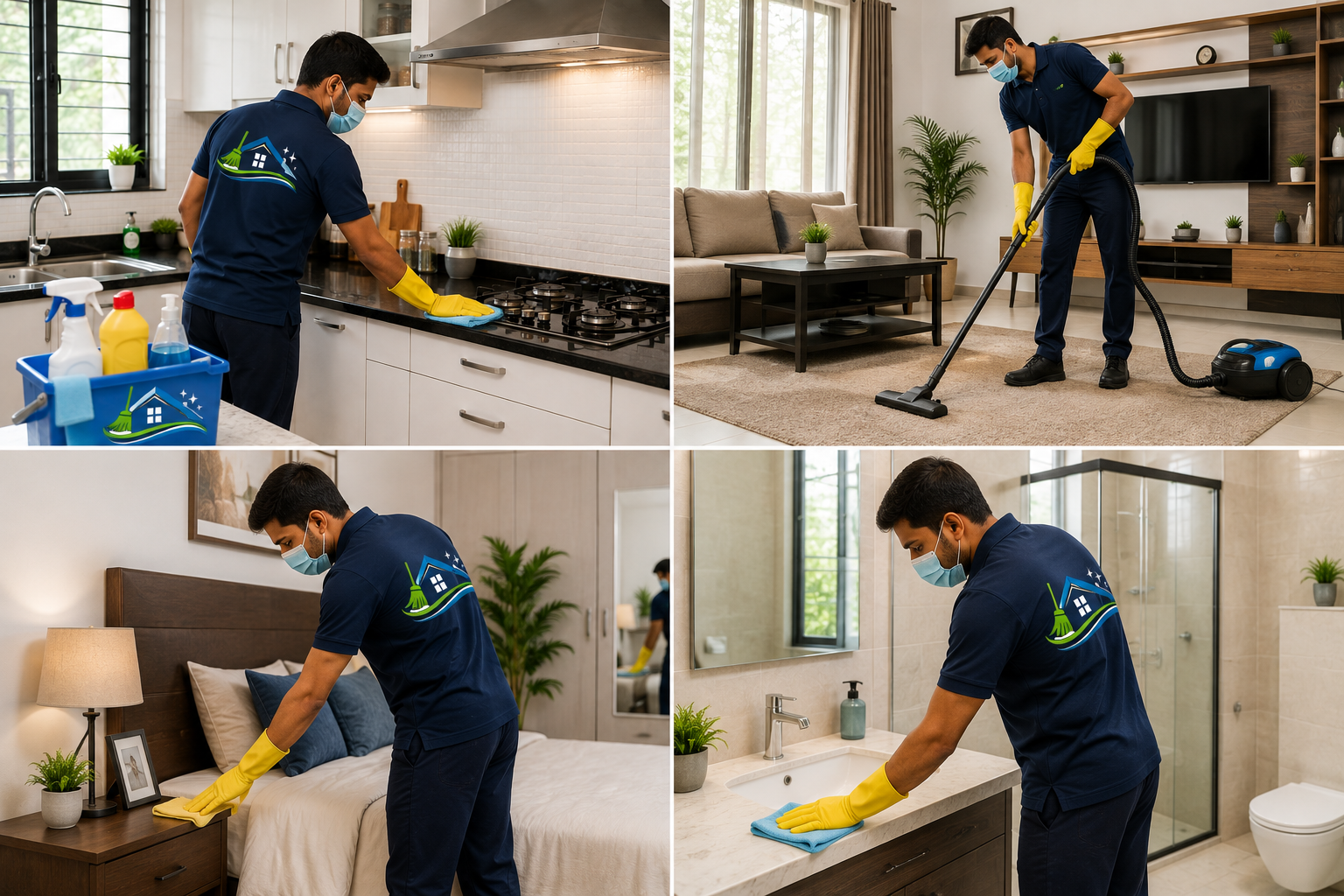 Full home cleaning service in Gorakhpur