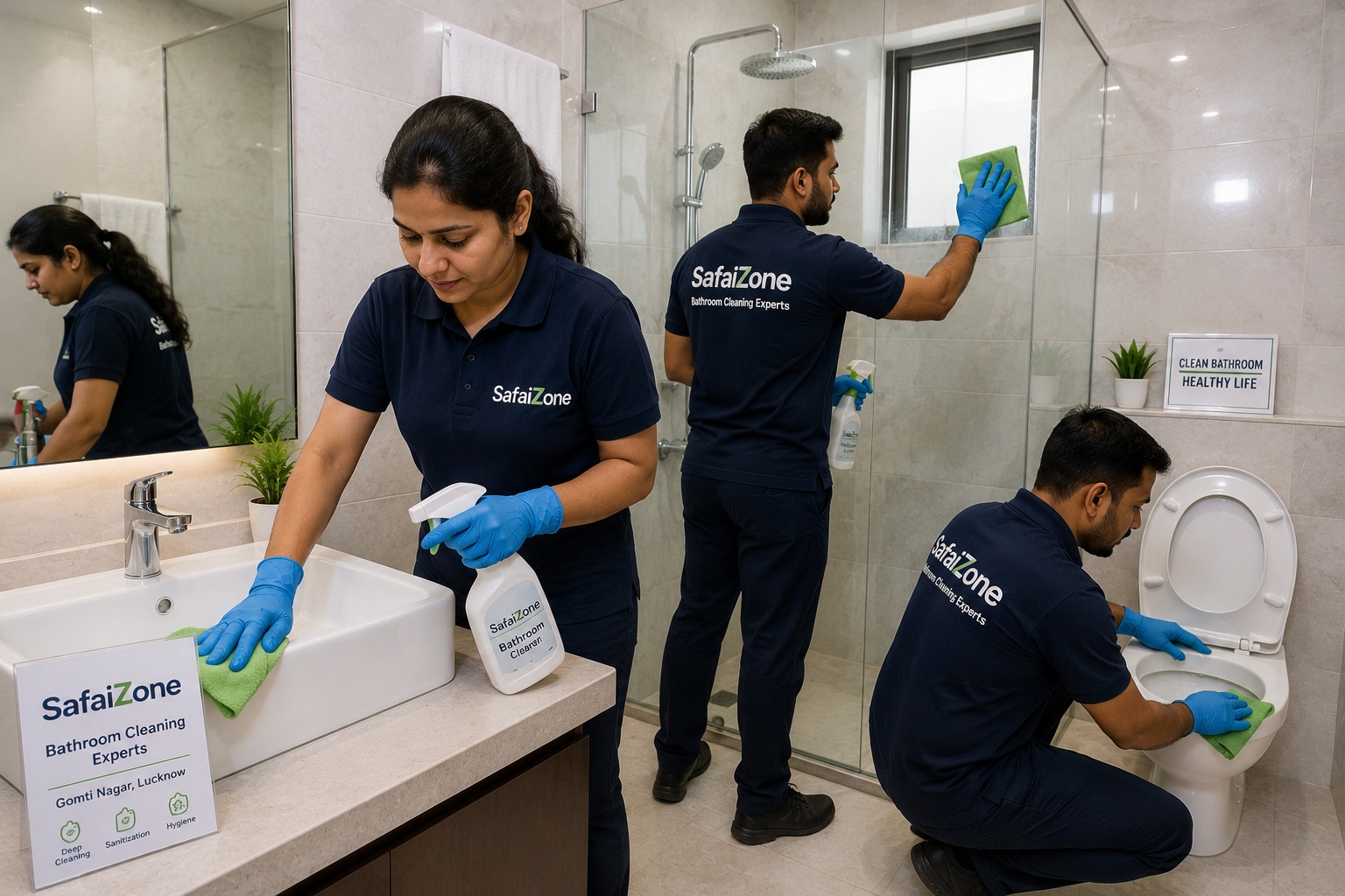 Bathroom cleaning service in lucknow