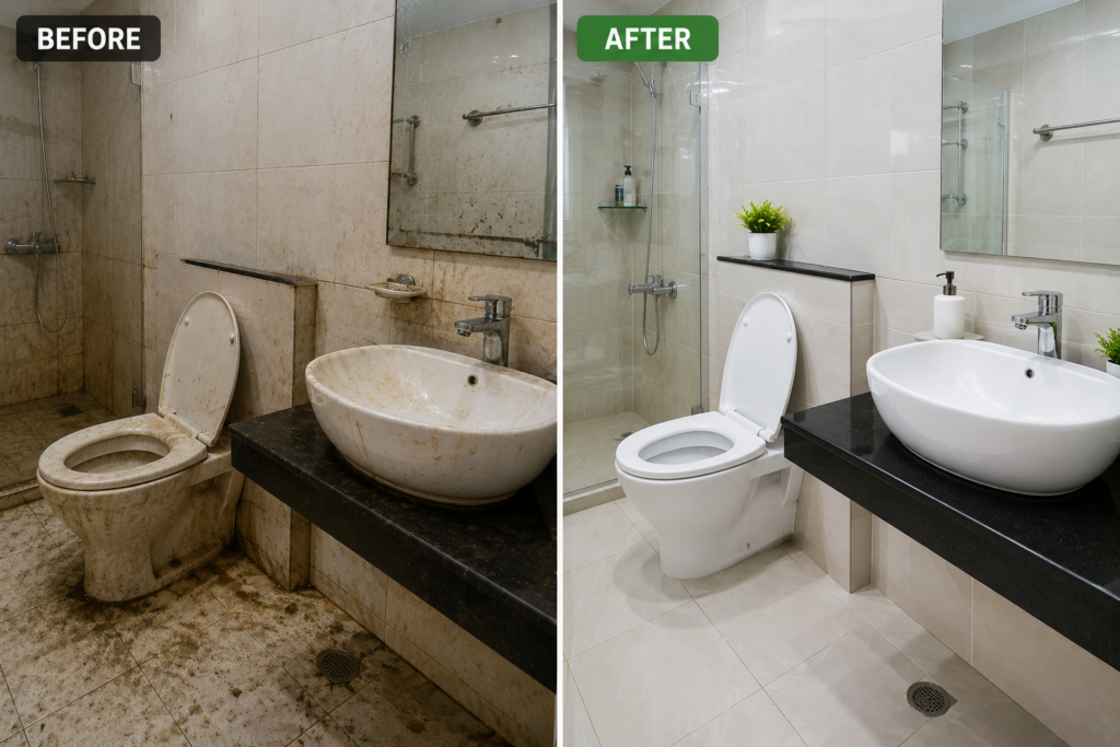Why Choose SafaiZone for Bathroom Cleaning in Gomti Nagar​